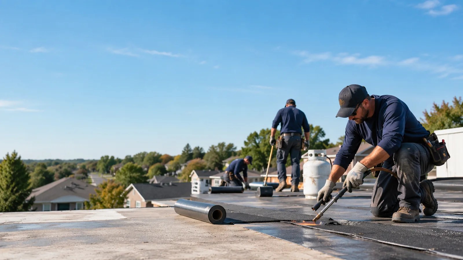 Flat Roof Leak Repair providers in Egan, LA